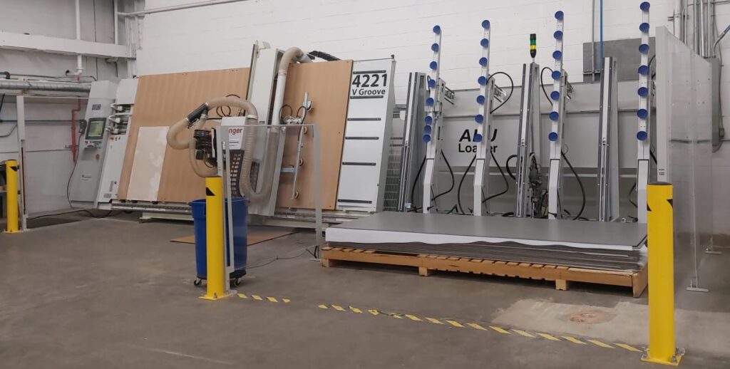 Technical support for the machinery
